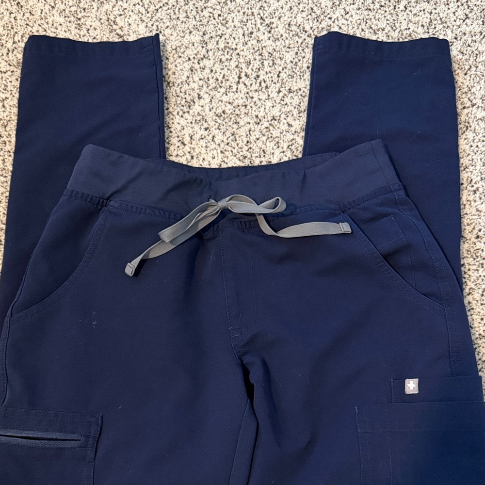 Figs Navy Blue Kade Scrub Pant